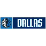 Dallas Mavericks Bumper Strip 3" x 12"