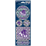 Wholesale-Abilene Christian Wildcats Prismatic Decal 4" x 11"