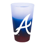 Atlanta Braves 16 oz Silicone Pint Glass