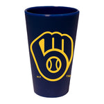 Milwaukee Brewers 16 oz Silicone Pint Glass