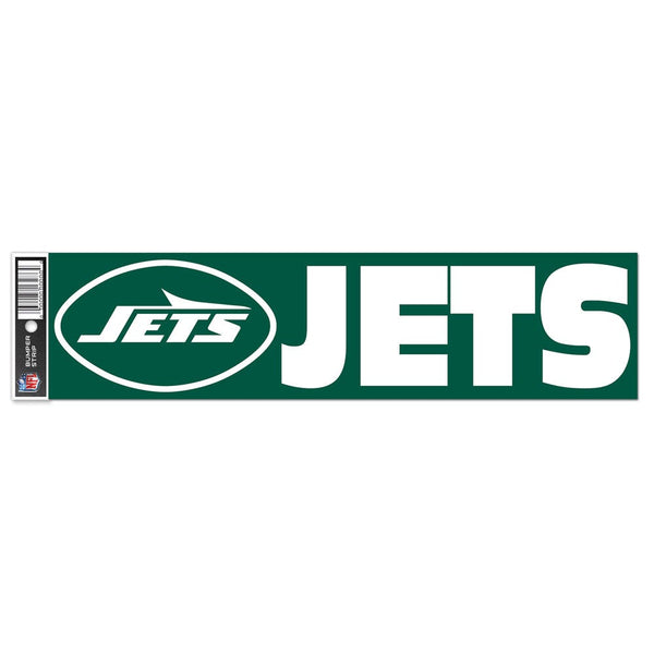 New York Jets Bumper Strip 3" x 12"