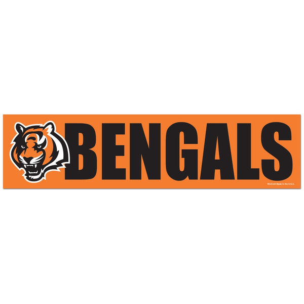 Cincinnati Bengals Bumper Strip 3" x 12"