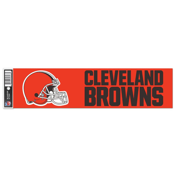 Cleveland Browns Bumper Strip 3" x 12"