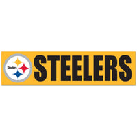 Pittsburgh Steelers Bumper Strip 3" x 12"