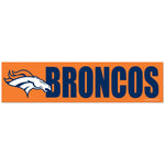 Denver Broncos Bumper Strip 3" x 12"