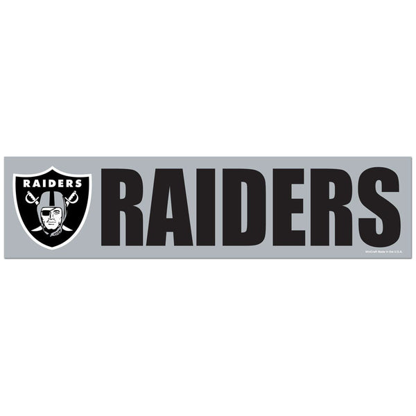 Las Vegas Raiders Bumper Strip 3" x 12"