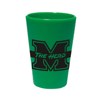 Marshall Thundering Herd 1.5oz Silicone Shot Glass