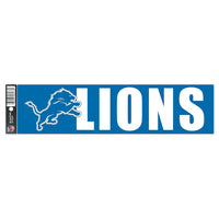 Detroit Lions Bumper Strip 3" x 12"