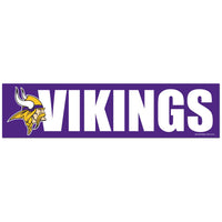 Minnesota Vikings Bumper Strip 3" x 12"