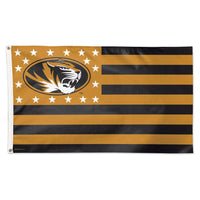 Missouri Tigers / Stars and Stripes NCAA Flag - Deluxe 3' X 5'