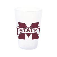 Mississippi State Bulldogs 1.5oz Silicone Shot Glass