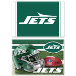New York Jets Rectangle Magnet, 2pack 2" x 3"