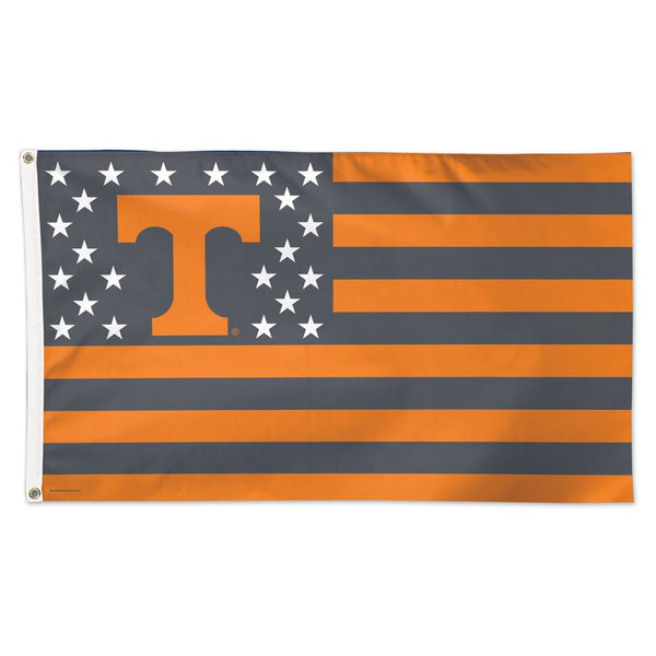 Tennessee Volunteers / Stars and Stripes NCAA Flag - Deluxe 3' X 5'