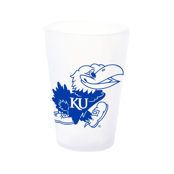 Kansas Jayhawks 1.5oz Silicone Shot Glass