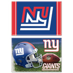 New York Giants Rectangle Magnet, 2pack 2" x 3"
