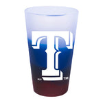 Texas Rangers 16 oz Silicone Pint Glass