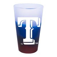 Texas Rangers 16 oz Silicone Pint Glass