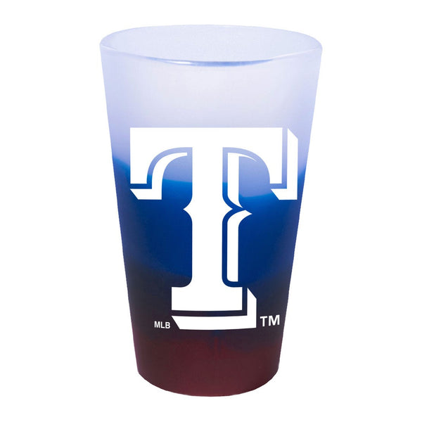 Texas Rangers 16 oz Silicone Pint Glass