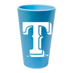 Texas Rangers 16 oz Silicone Pint Glass