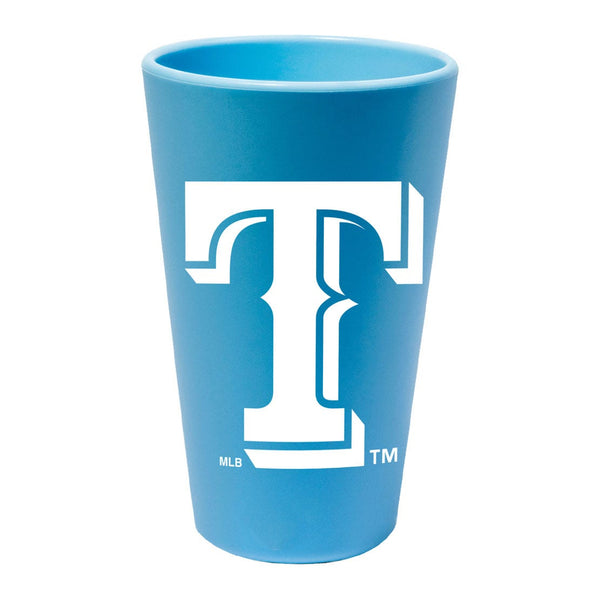 Texas Rangers 16 oz Silicone Pint Glass