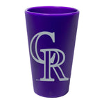 Colorado Rockies 16 oz Silicone Pint Glass
