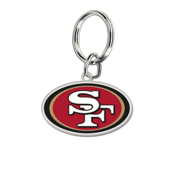 San Francisco 49ers Cloisonne Key Ring Carded