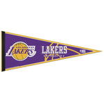 Los Angeles Lakers Classic Pennant, carded 12&quot; x 30&quot;