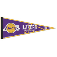 Los Angeles Lakers Classic Pennant, carded 12&quot; x 30&quot;