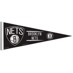 Brooklyn Nets Classic Pennant, carded 12&quot; x 30&quot;