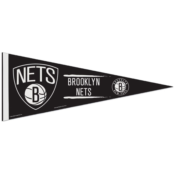 Brooklyn Nets Classic Pennant, carded 12&quot; x 30&quot;