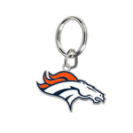 Denver Broncos Cloisonne Key Ring Carded