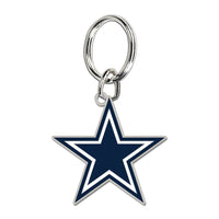 Dallas Cowboys Cloisonne Key Ring Carded