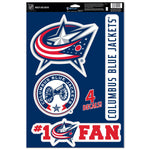 Columbus Blue Jackets Multi-Use Decal 11" x 17"