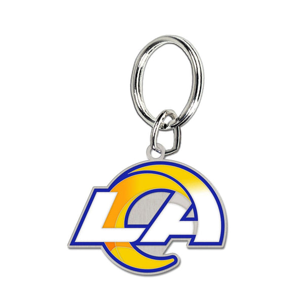 Los Angeles Rams Cloisonne Key Ring Carded