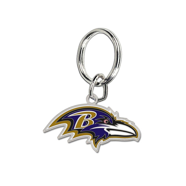 Baltimore Ravens Cloisonne Key Ring Carded