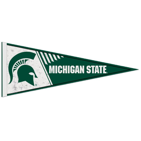 Wholesale-Michigan State Spartans Classic Pennant, carded 12" x 30"