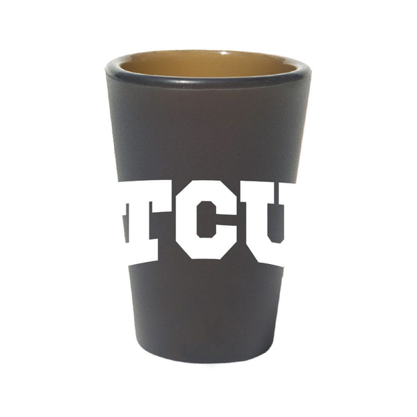 TCU Horned Frogs Smoke 1.5oz Silicone Shot Glass
