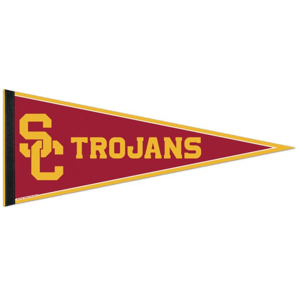 Wholesale-USC Trojans Classic Pennant, carded 12" x 30"