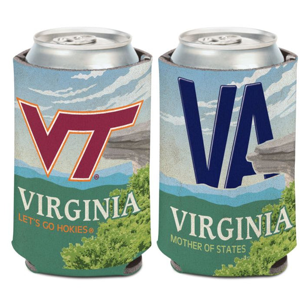 Wholesale-Virginia Tech Hokies LICENSE PLATE Can Cooler 12 oz.