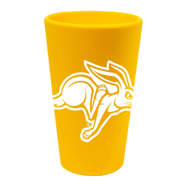 South Dakota State Jackrabbits 16 oz Silicone Pint Glass