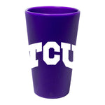TCU Horned Frogs 16 oz Silicone Pint Glass