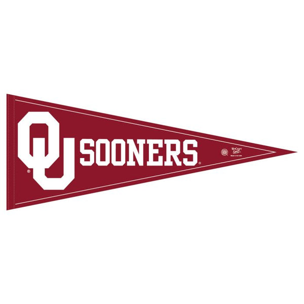 Wholesale-Oklahoma Sooners Classic Pennant, bulk 12" x 30"