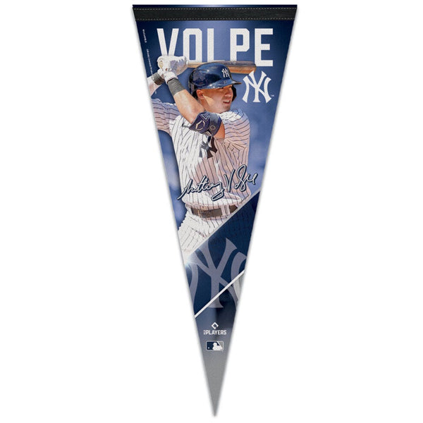 New York Yankees PLAYERS CHOICE DIAMOND CLUB(R) Premium Pennant 12" x 30" Anthony Volpe