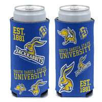 South Dakota State Jackrabbits 12 oz Slim Can Cooler