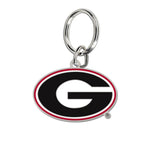 Georgia Bulldogs Cloisonne Key Ring Carded