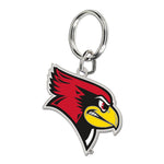 Illinois State Redbirds Cloisonne Key Ring Carded