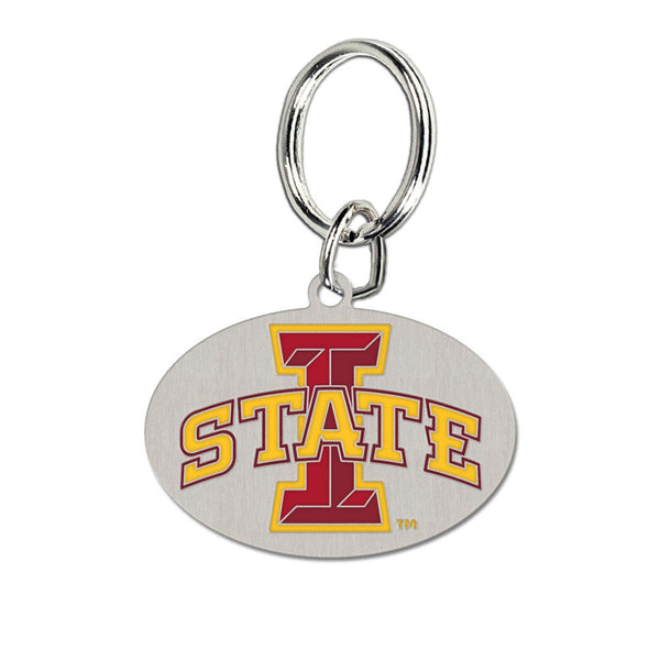 Iowa State Cyclones Cloisonne Key Ring Carded
