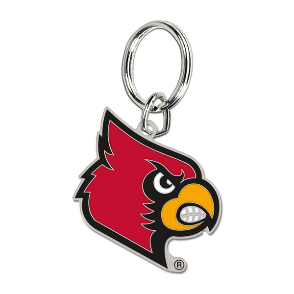 Louisville Cardinals Cloisonne Key Ring Carded