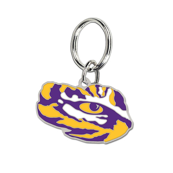 LSU Tigers Cloisonne Key Ring Carded