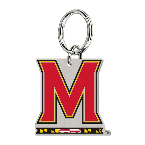 Maryland Terrapins Cloisonne Key Ring Carded